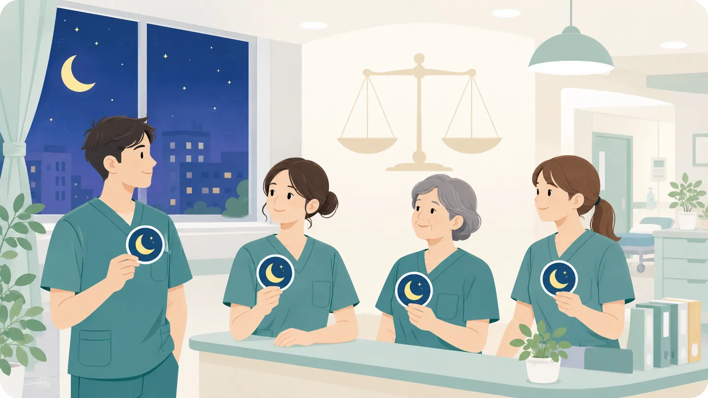 看護師の夜勤を公平に|偏りが起きる理由と、回数をならす方法